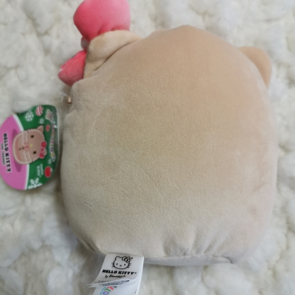 Squishmallows Christmas Gingerbread Hello Kitty And Friends® plush 6.5in - Picture 4 of 5